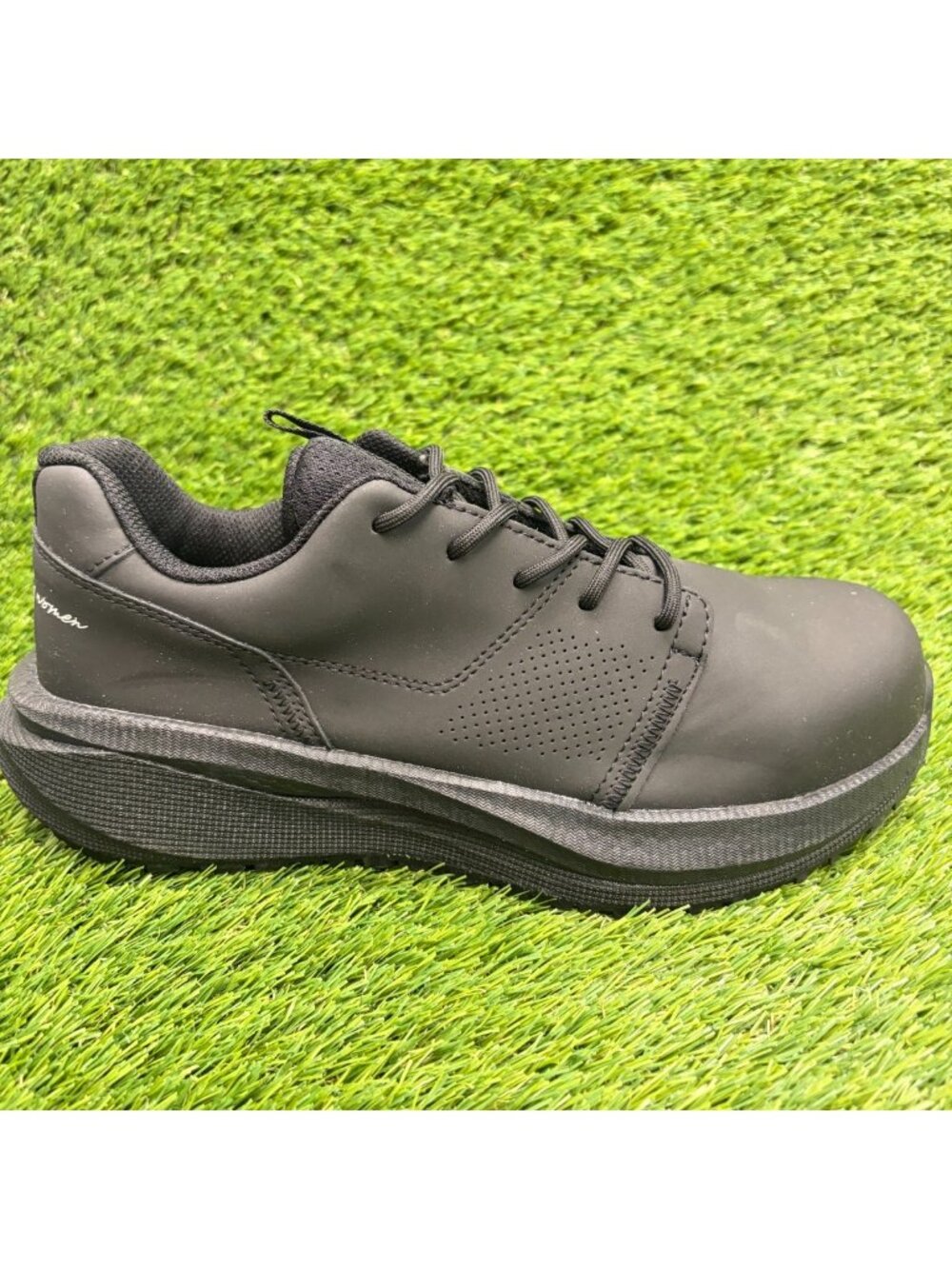 Xena Workwear Astra Womens Size 10 Black Leather Composite Toe Safety Work Shoes